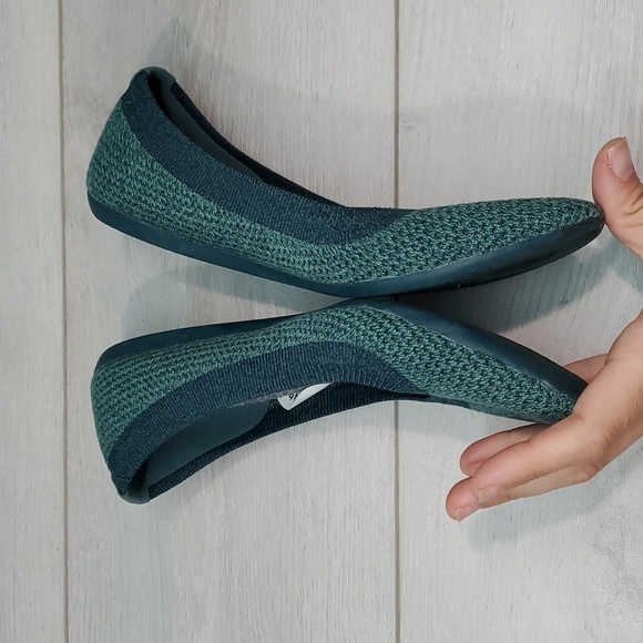 Allbirds Womens Tree Brezeers Blue Wool Loafer Ballet shoes sz 6 - Picture 7 of 10